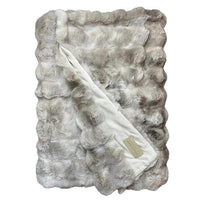 Winterhome luxe kunstbont deken Donkey Tai Dye - Mooier Thuis