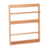 Display wandplank groot naturel tijdschriftenrek - eikenhout - Mooier Thuis