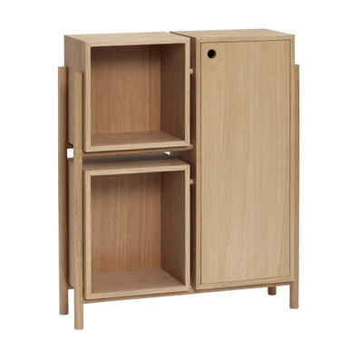 Kubus Dressoir eikenfineer naturel