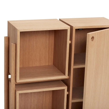 Kubus Dressoir eikenfineer naturel