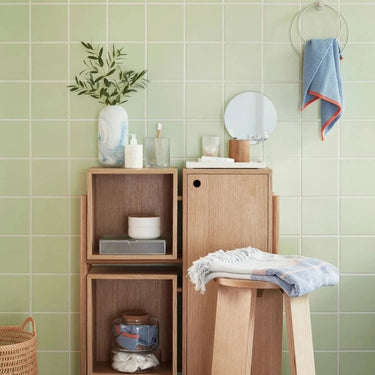 Kubus Dressoir eikenfineer naturel