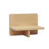 Less Wandplank Naturel Eikenfineer - 22 cm breed - Mooier Thuis