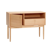 Hübsch Cube ladekast dressoir naturel - Mooier Thuis