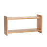 Less wandplank open Naturel - eikenfineer - Mooier Thuis