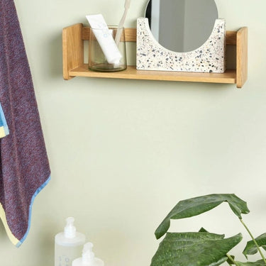 Nomad enkele wandplank naturel