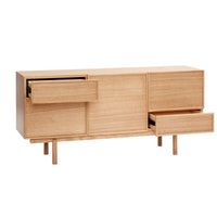 Hübsch Cube dressoir naturel - Mooier Thuis