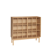 Shoji dressoir eiken naturel met schuifdeuren
