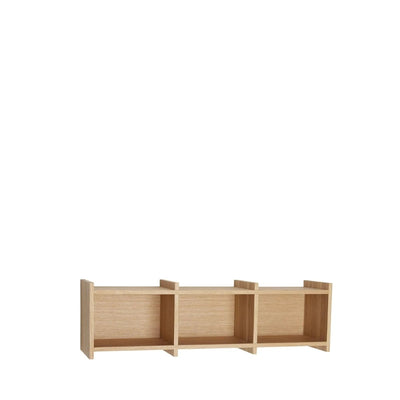 zentraler Wandschrank natur