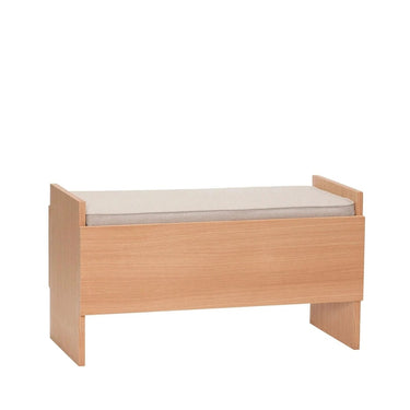 Forma Bank mit Stauraum Sand/Natur
