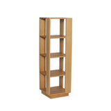 Merge plankenrek naturel open kast - naturel en bruin - Mooier Thuis
