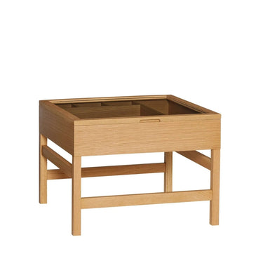Glitzer-Couchtisch Natur