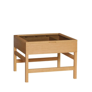 Glitzer-Couchtisch Natur