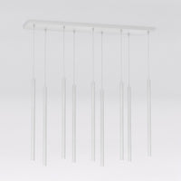 Selter hanglamp 9-lichts grijs