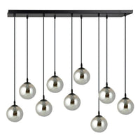 Emibig COSMO 9-lichts hanglamp - Smoked glas