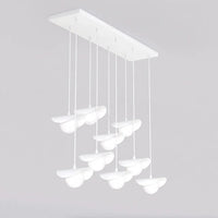 Emibig RITUAL 9-lichts hanglamp - Wit glas - Mooier Thuis