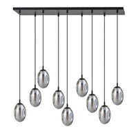 Emibig ASTRAL 9-lichts hanglamp - Smoked glas - Mooier Thuis
