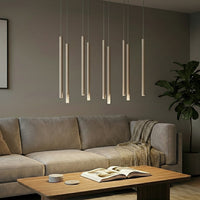 Selter hanglamp 9-lichts mokka