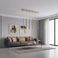 Selter hanglamp 9-lichts mokka