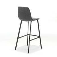 RV Design Barkruk Bari - Kunstleer Zwart