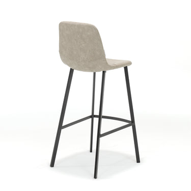 Barkruk Bari - Vintage stof Beige