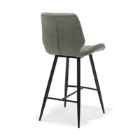 RV Design Barkruk Borgo - Stof Staalgrijs