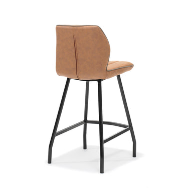 Barkruk Gino - Stof Cognac