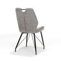 RV Design Eetkamerstoel Penta - Stof Kiezel