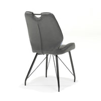 RV Design Eetkamerstoel Penta - Stof Antraciet