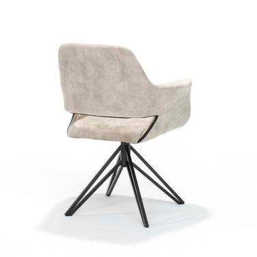 Eetkamerstoel Katy - Draaibaar - Velvet Beige