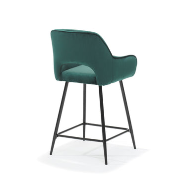 Barkruk Katy - Fluweel Groen