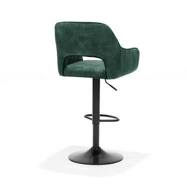 Barkruk Katy - Velvet Hunter groen