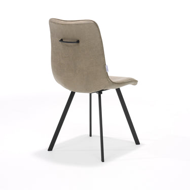 Eetkamerstoel Cora - Kunstleer Beige