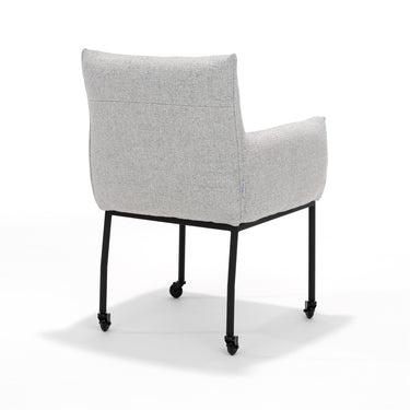 Eetkamerstoel Giant - Vast - Stof Beige