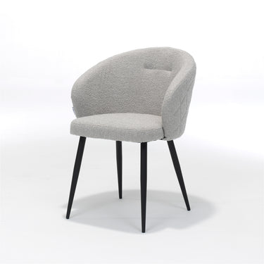 Esszimmerstuhl Kelly – Bouclé Natur