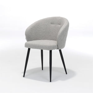 Eetkamerstoel Kelly - Bouclé Naturel