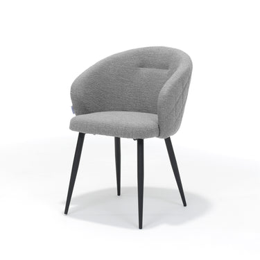Esszimmerstuhl Kelly - Bouclé Grau