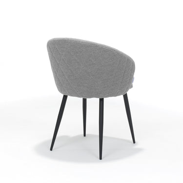 Esszimmerstuhl Kelly - Bouclé Grau