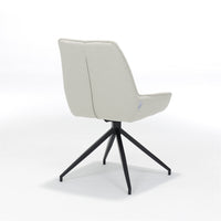RV Design Eetkamerstoel Montana - Draaibaar - Bouclé Ecru
