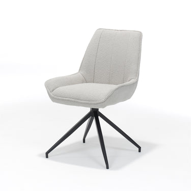 Esszimmerstuhl Montana - Drehfunktion - Bouclé Taupe