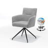Eetkamerstoel Joey - Draaibaar - Retro Bliss Grijs - 59 cm breed - Mooier Thuis