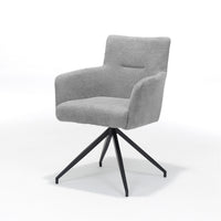 RV Design Eetkamerstoel Joey - Draaibaar - Retro Bliss Grijs