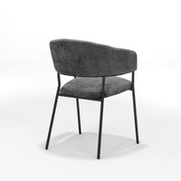RV Design Eetkamerstoel Liam - Stof Antraciet