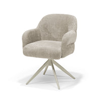 Austin armstoel ecru - Cremona 02 - beige frame