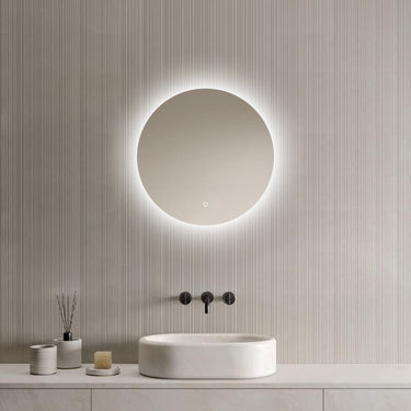 Badkamerspiegel Lena 50×50 cm met dimbare LED en anticondens