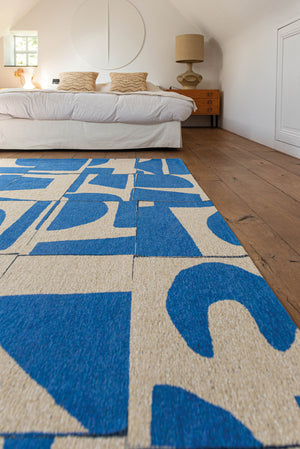 Vloerkleed Craft 9358 Blauw
