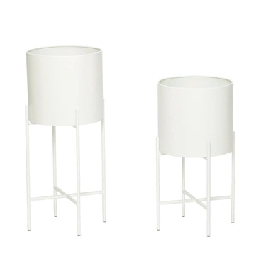 Witte Airy Pots (set van 2)