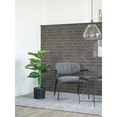 Monstera kunstplant - groen - 90 cm