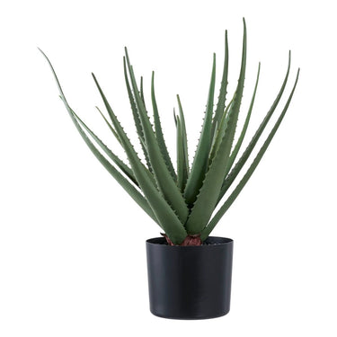 Aloë vera kunstplant - groen - 51 cm