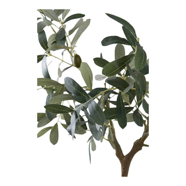 Olijfboom kunstboom - groen - 61 cm
