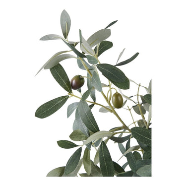 Olijfboom kunstboom - groen - 61 cm